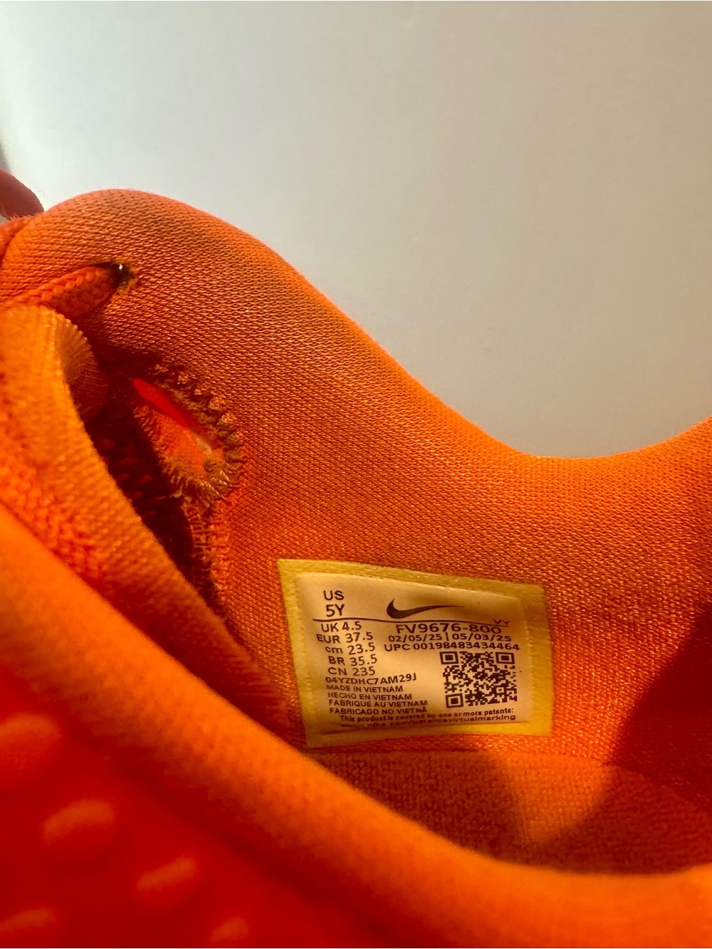 Nike Kobe 6 Protro GS “Total Orange” – Size 5Y - Picture 3 of 5
